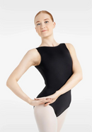 Collant Decote Canoa Com Costas em V - Studio Collection